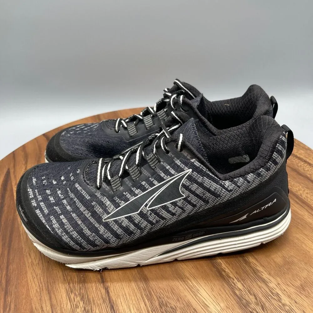 Altra Torin Shoes Womens Size 8.5 Black Gray Running Comfort Walking Sneakers